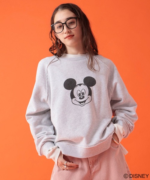 George's トレーナー スウェット 「DISNEY」ミッキーマウス／ラグラン