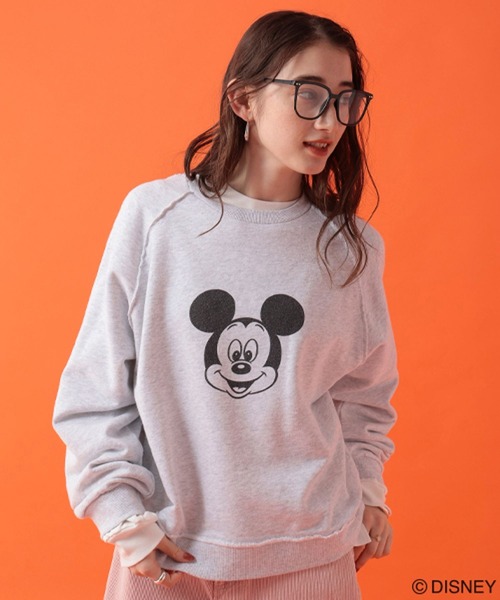 George's トレーナー スウェット 「DISNEY」ミッキーマウス／ラグラン