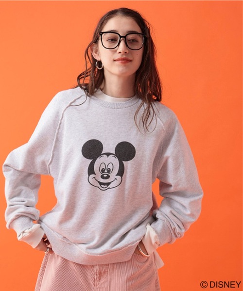 George's トレーナー スウェット 「DISNEY」ミッキーマウス／ラグラン