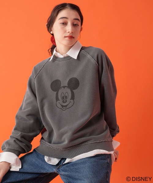 George's トレーナー スウェット 「DISNEY」ミッキーマウス／ラグラン