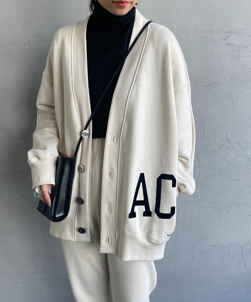AMERICANA（アメリカーナ） カーディガン ONE SIZE グリーン