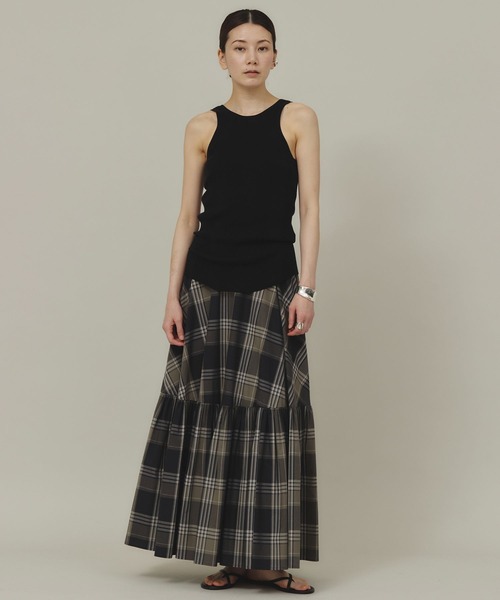 Curensology（カレンソロジー） フレアスカート 38 ブルー レディース