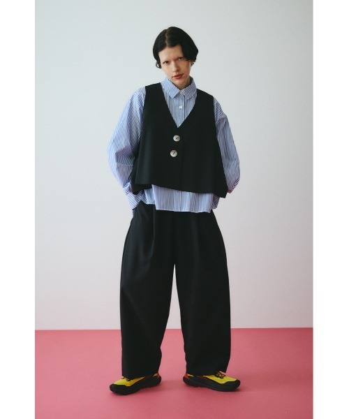 HeRIN.CYE ベスト ジレ A line vest Aラインベスト レディース