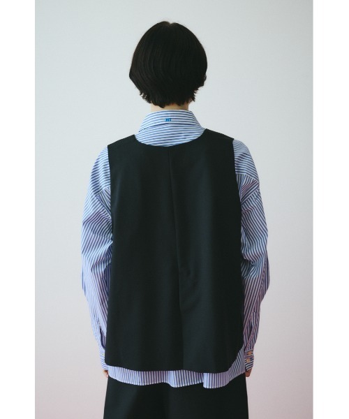 ベスト ジレ A line vest　　Aラインベスト レディースの画像