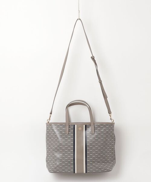 TORY BURCH」 2WAYバッグ - グレー レディース トリーバーチ レザー 