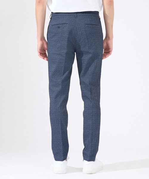 「ABAHOUSE GRAY」 スラックス 44 ネイビー メンズ_画像4