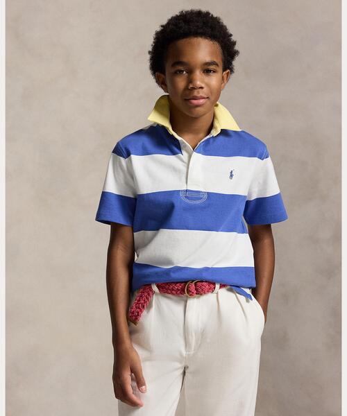 Polo Ralph Lauren Childrenswear ストライプド コットン ショート 