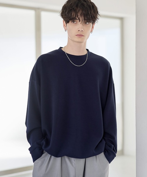 tシャツ マルチファンクショナリーポンチドローコードロンT メンズ