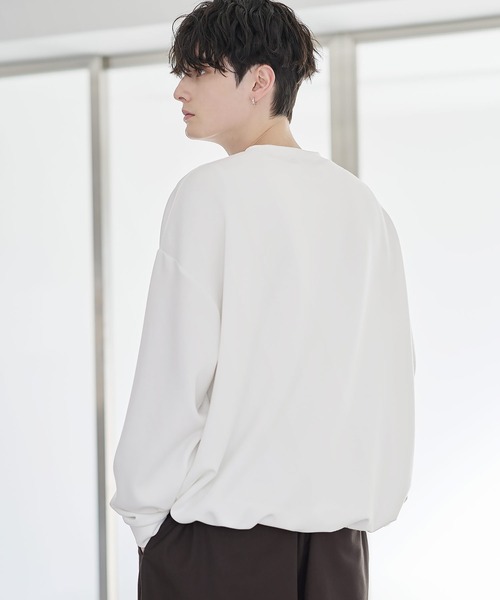 tシャツ マルチファンクショナリーポンチドローコードロンT メンズ