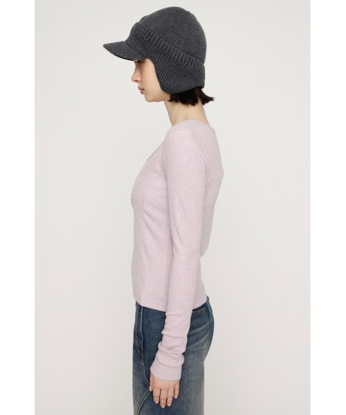 SLY（スライ） ヘンリーネック tシャツ HENRY NECK CUT TOPS ヘンリー