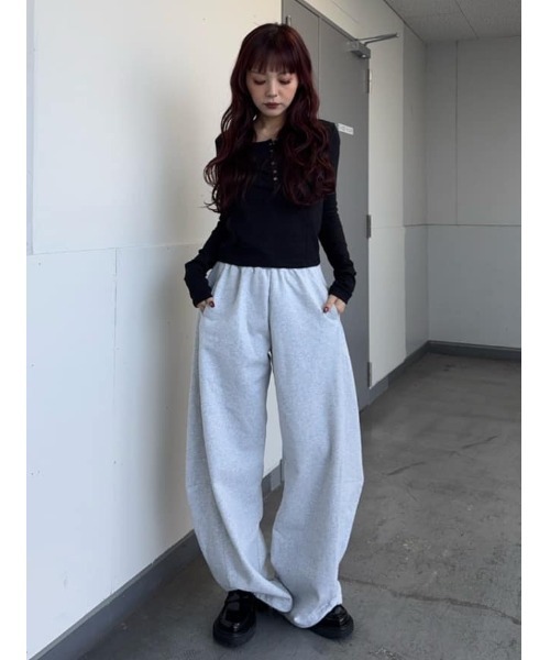 SLY（スライ） ヘンリーネック tシャツ HENRY NECK CUT TOPS ヘンリー
