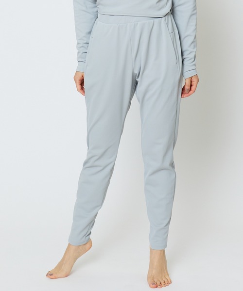 「Julier Yoga and Relax」 レギンスパンツ 1 ライトグレー レディース_画像6