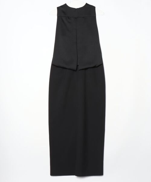 「Demi-Luxe BEAMS」 ノースリーブワンピース 36 グレー レディース_画像2