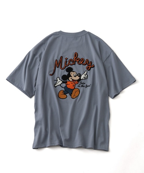 Disney（ディズニー） tシャツ 「Disney/ディズニー」ニット＆サガラ