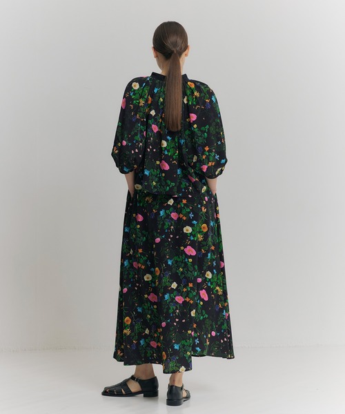 「NOISE MAKER」 ロングスカート 38 オフホワイト レディース_画像2