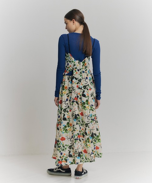 「NOISE MAKER」 ロングスカート 38 オフホワイト レディース_画像7