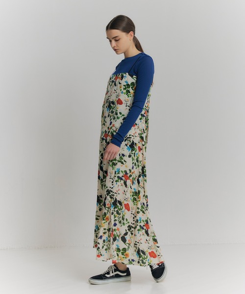 「NOISE MAKER」 ロングスカート 38 オフホワイト レディース_画像8