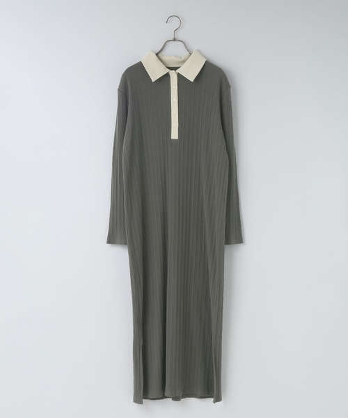 LOWRYS FARM（ローリーズファーム） ワンピース カットポロワンピ
