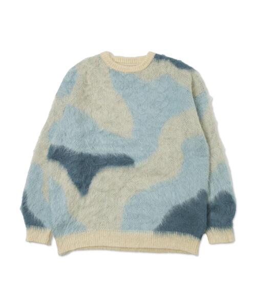 「WEGO」 長袖ニット FREE ライトグレー レディース_画像3