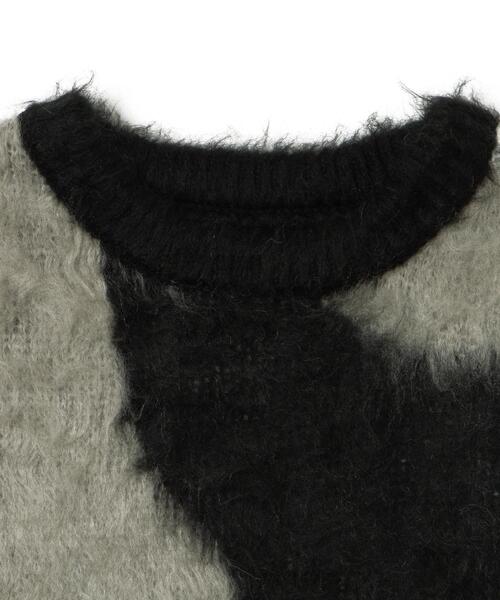 「WEGO」 長袖ニット FREE ライトグレー レディース_画像9