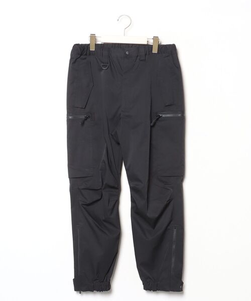 アブガルシア × フラッグスタッフ ルアーボックスカーゴパンツ 裾ジップ M 黒 Abu Garcia（アブガルシア） カーゴパンツ M ブラック メンズ