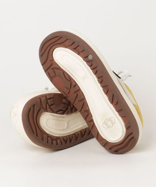 「NORTHWAVE」 ローカットスニーカー 8.5 イエロー メンズ_画像3