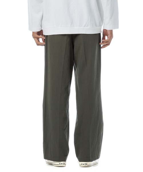 「Sandinista」 パンツ MEDIUM ブラック メンズ_画像4