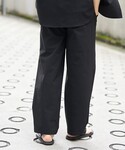 ワイドパンツ パンツ 「ストレッチ/吸水速乾性...の詳細画像4