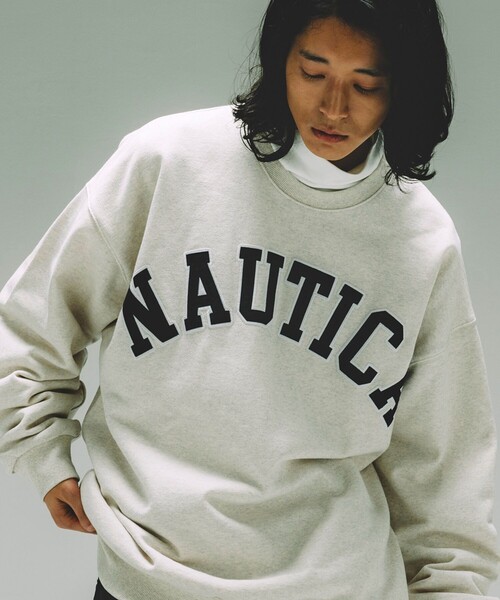 NAUTICA（ノーティカ） スウェットカットソー MEDIUM アッシュグレー 