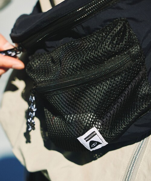 「POLeR」 ウエストバッグ「FREAK’S STOREコラボ」 ONE SIZE グレー レディース_画像2