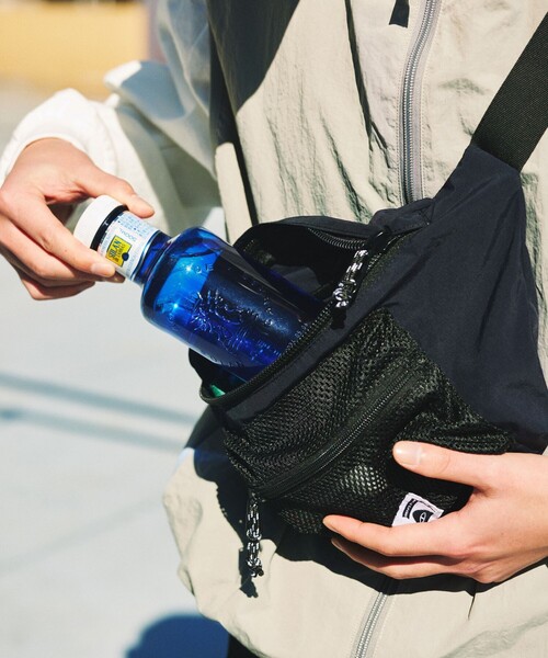 「POLeR」 ウエストバッグ「FREAK’S STOREコラボ」 ONE SIZE グレー レディース_画像5