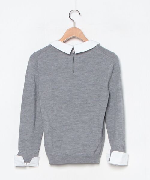 「Alice+Olivia」 長袖ニット M グレー レディース_画像2