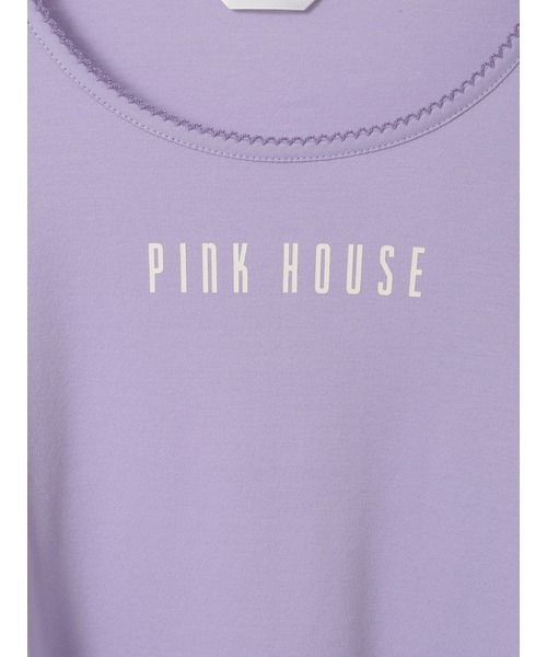 PINK HOUSE（ピンクハウス） チュニック ロゴプリントチュニック