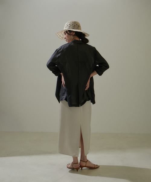 「SALON adam et rope'」 ジャケット M カーキ レディースの画像