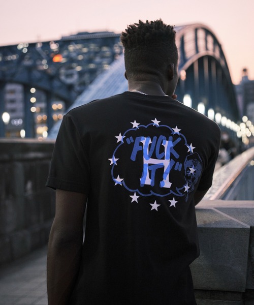 「HUF」 半袖Tシャツ X-LARGE ブラック メンズ_画像2