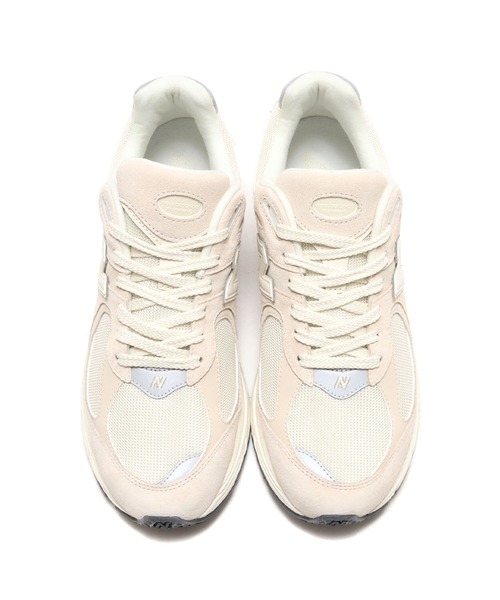 「New Balance」 ローカットスニーカー 25.0cm オフホワイト メンズの画像