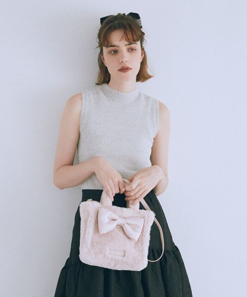 「Maison de FLEUR」 2WAYバッグ FREE ピンク レディース_画像3