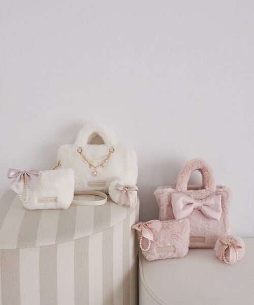 「Maison de FLEUR」 2WAYバッグ FREE ピンク レディース_画像4