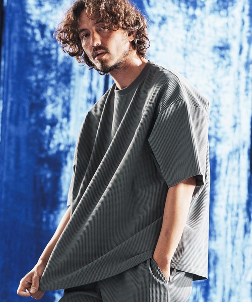 ANGENEHM（アンゲネーム） tシャツ mt10441- Tricot Waffle Jersey T