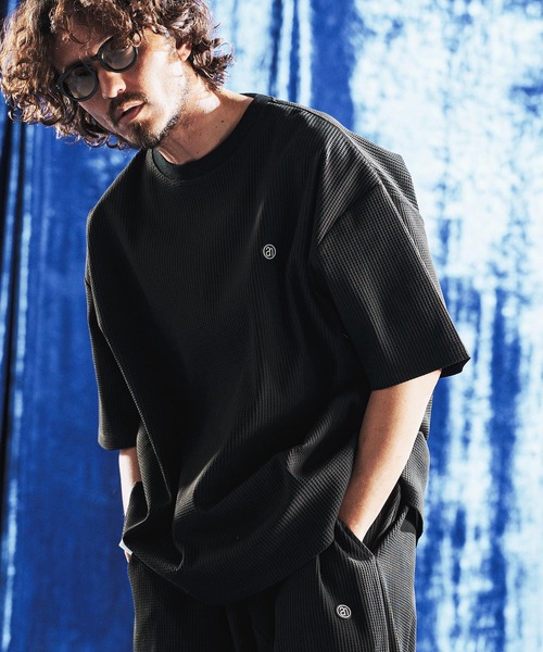 ANGENEHM（アンゲネーム） tシャツ mt10441- Tricot Waffle Jersey T