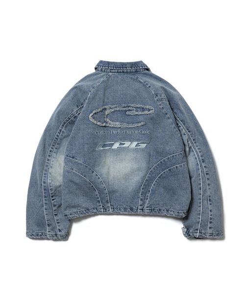 CPG ブルゾン アウター 「CPG」CPG ZIP DENIM JACKET メンズ