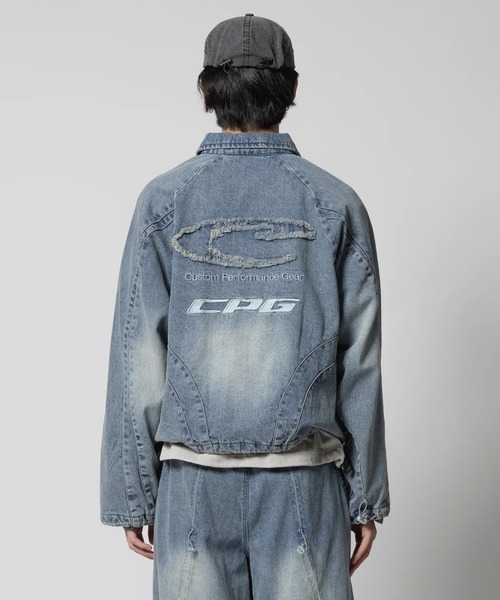 CPG ブルゾン アウター 「CPG」CPG ZIP DENIM JACKET メンズ