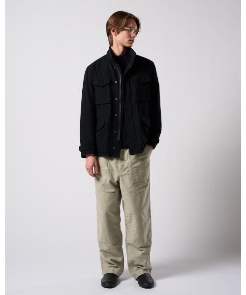 ミリタリージャケット モッズコート milled wool field jacketの画像