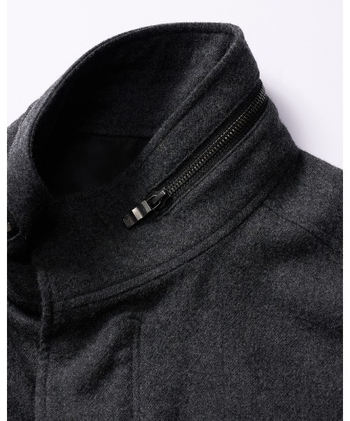 ミリタリージャケット モッズコート milled wool field jacketの画像