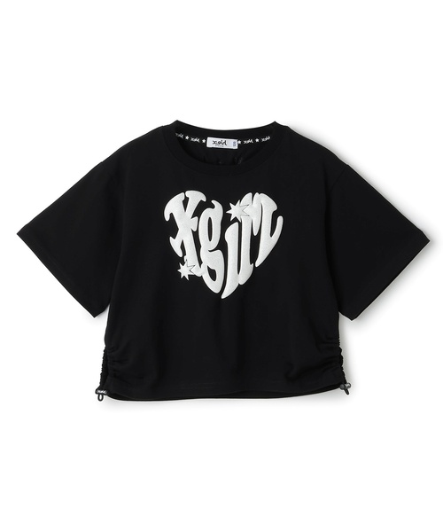 X-girl Stages（エックスガールステージス） tシャツ 「接触冷感」発泡