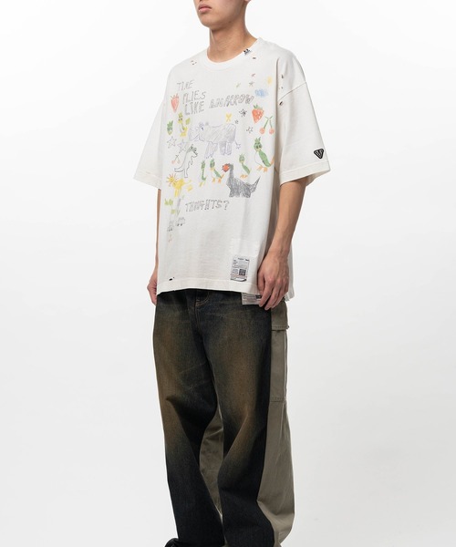 tシャツ 「MIHARAYASUHIRO/ミハラヤスヒロ」Kids Doodle Printed T-shirt / KIDS DOODLE TEEの画像
