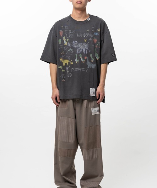 tシャツ 「MIHARAYASUHIRO/ミハラヤスヒロ」Kids Doodle Printed T-shirt / KIDS DOODLE TEEの画像