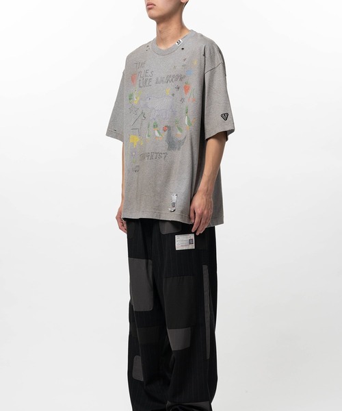 tシャツ 「MIHARAYASUHIRO/ミハラヤスヒロ」Kids Doodle Printed T-shirt / KIDS DOODLE TEEの画像