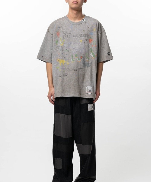 tシャツ 「MIHARAYASUHIRO/ミハラヤスヒロ」Kids Doodle Printed T-shirt / KIDS DOODLE TEEの画像