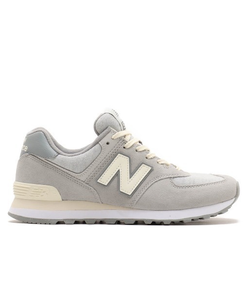 「New Balance」 ローカットスニーカー 25cm グレー レディース_画像2